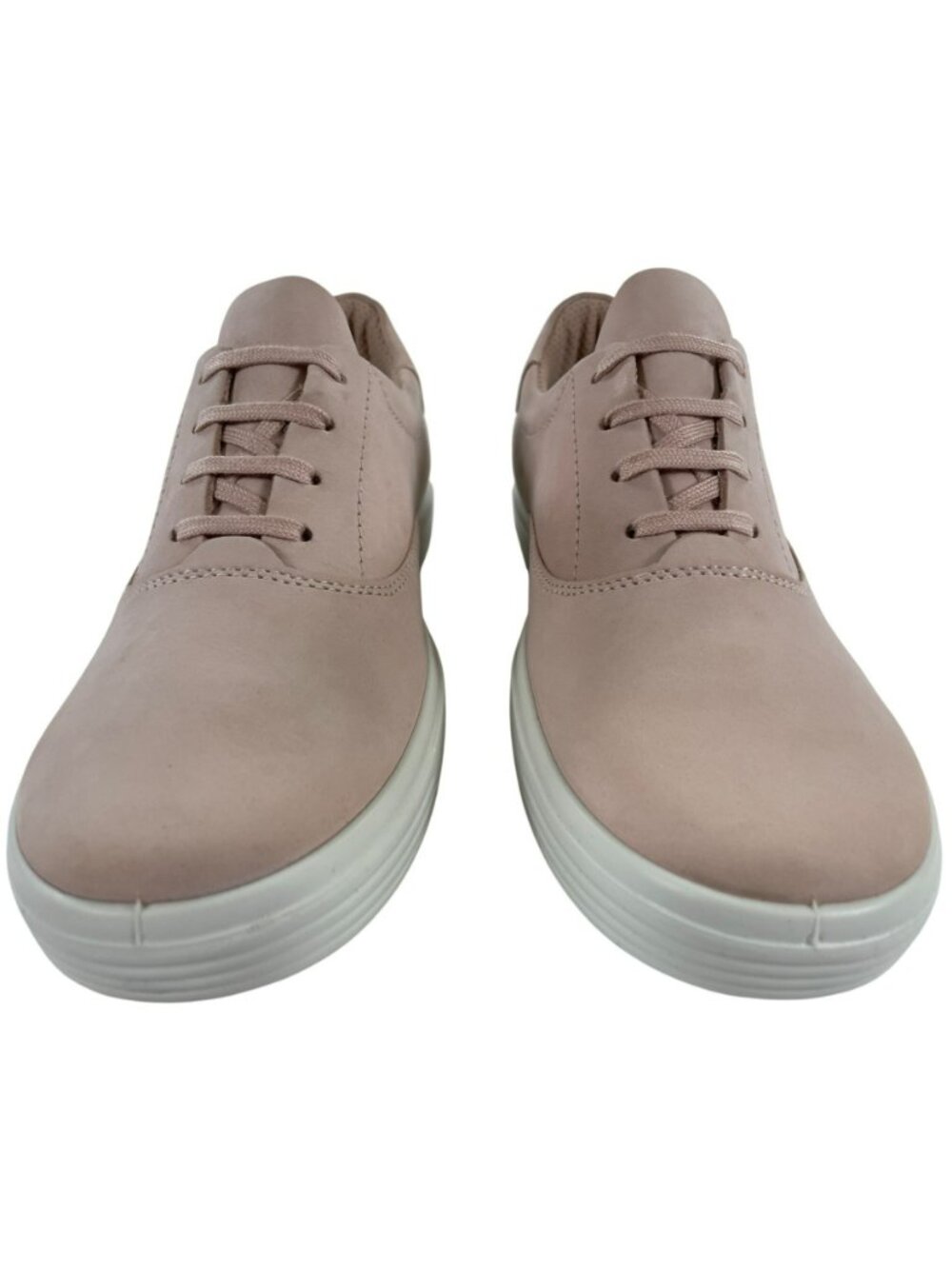 Ecco Soft Classic Rose Dust Sneakers Nubuck Leather Upper Women's Sz 8-8.5 NEW - Picture 5 of 11